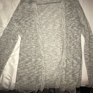 Gray Cardigan